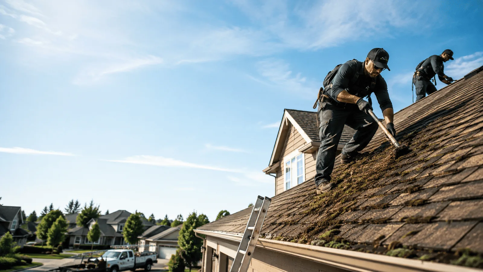 Roof Moss Removal in Stokes, NC near me